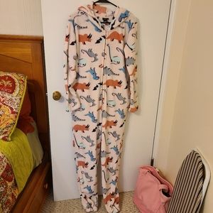 Adult/teen Rue 21 footless dino onsie